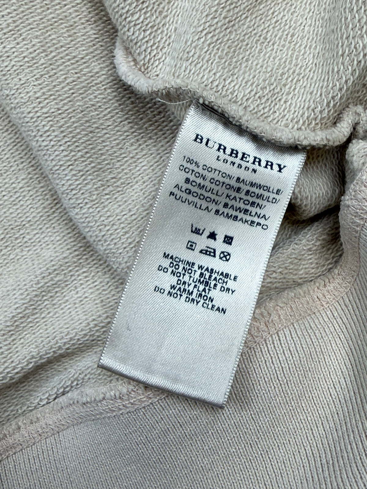 vintage Burberry sweatjacket {XXL}