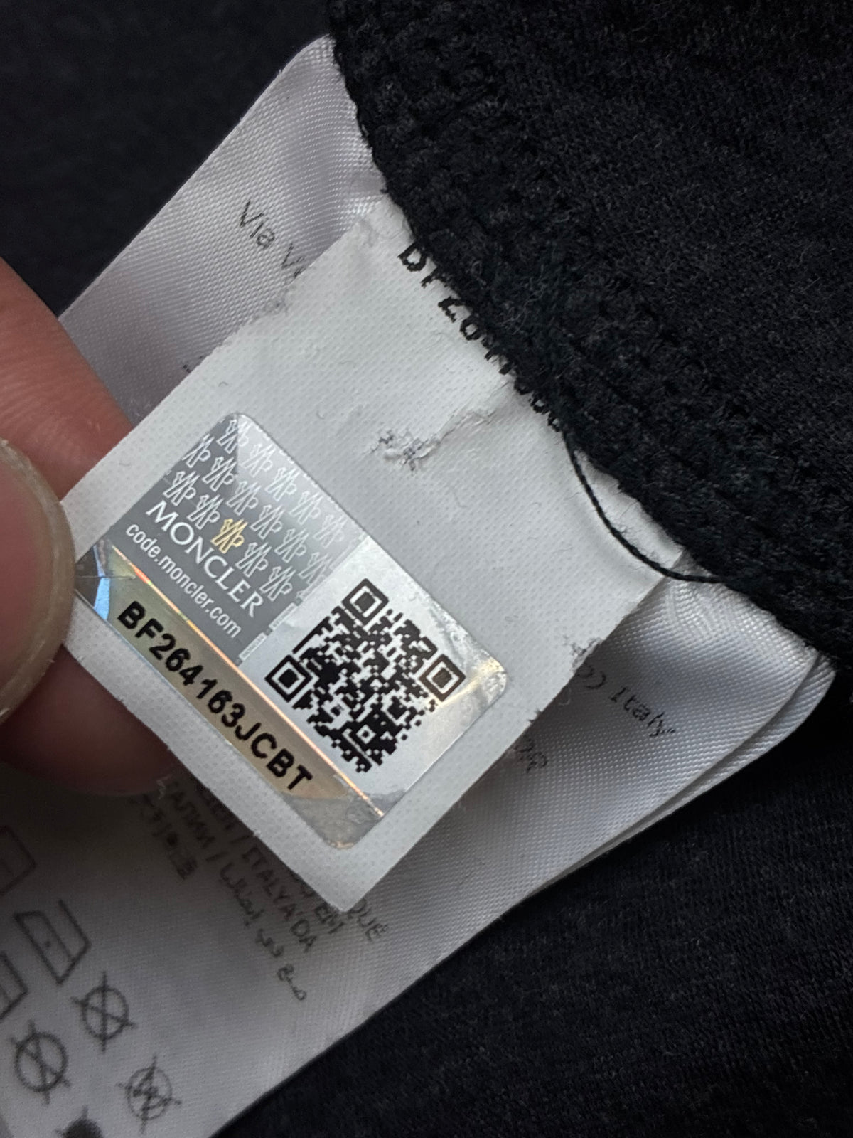 vintage Moncler sweatjacket {M}