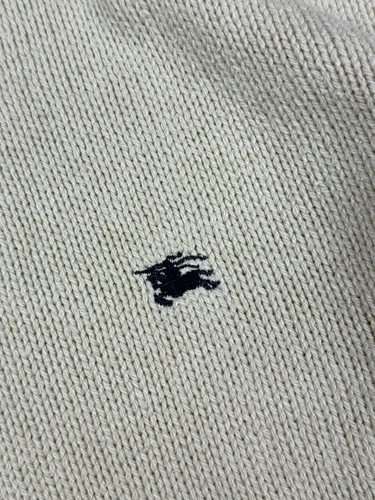vintage Burberry sweatjacket {L}