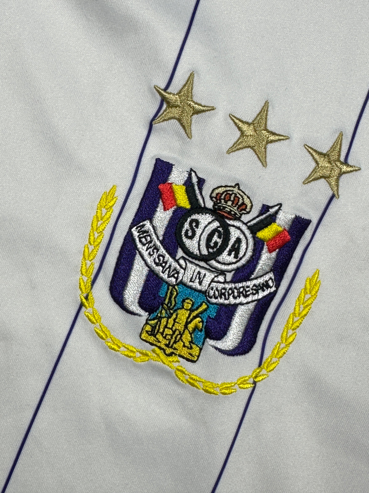 vintage Adidas RSC Anderlecht home jersey {M}