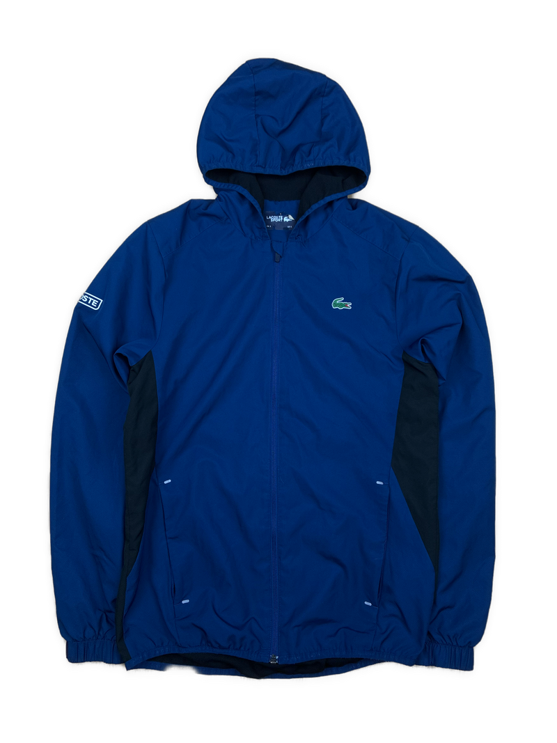 navyblue Lacoste windbreaker {S}