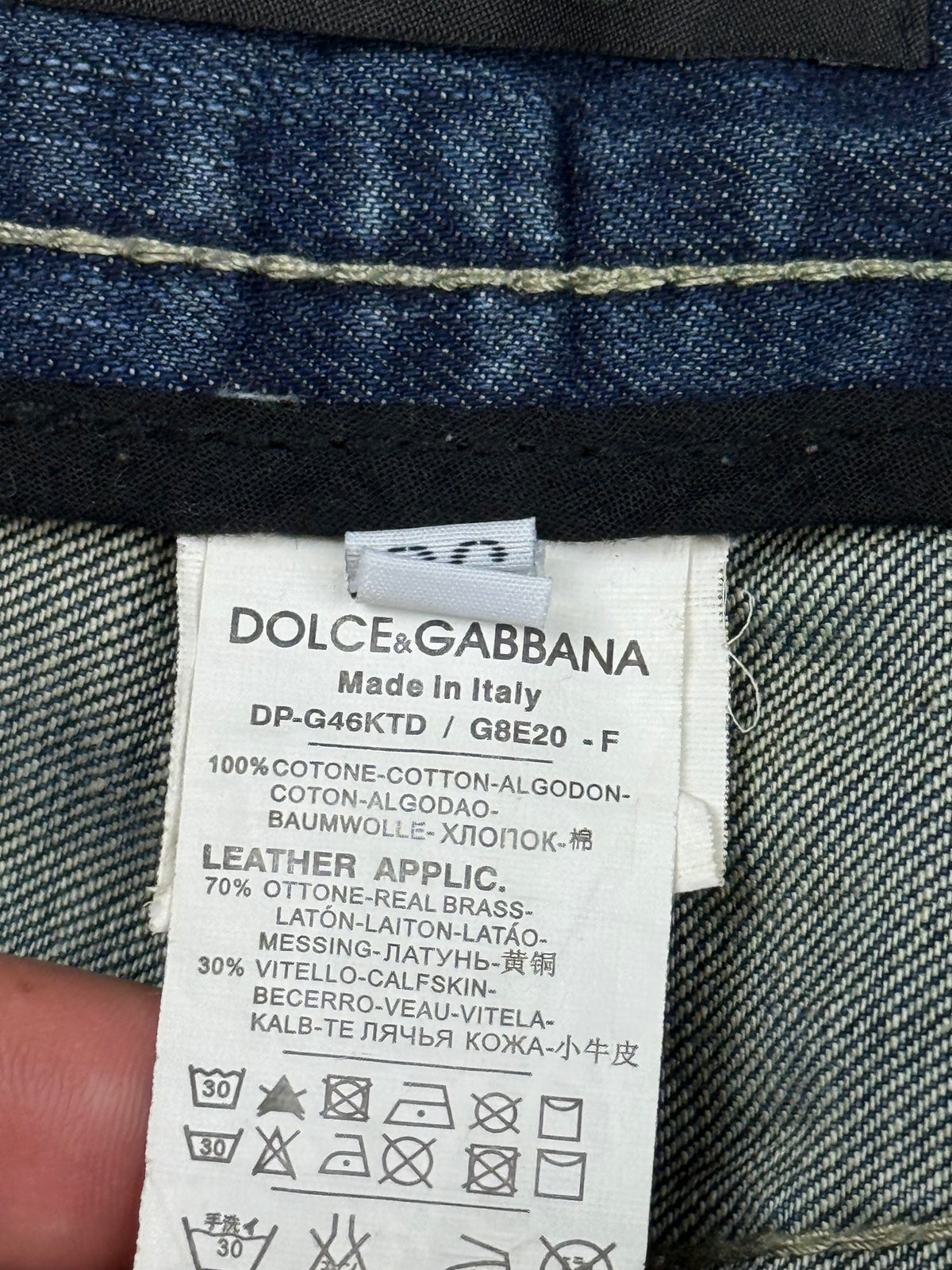 vintage Dolce & Gabbana jeans