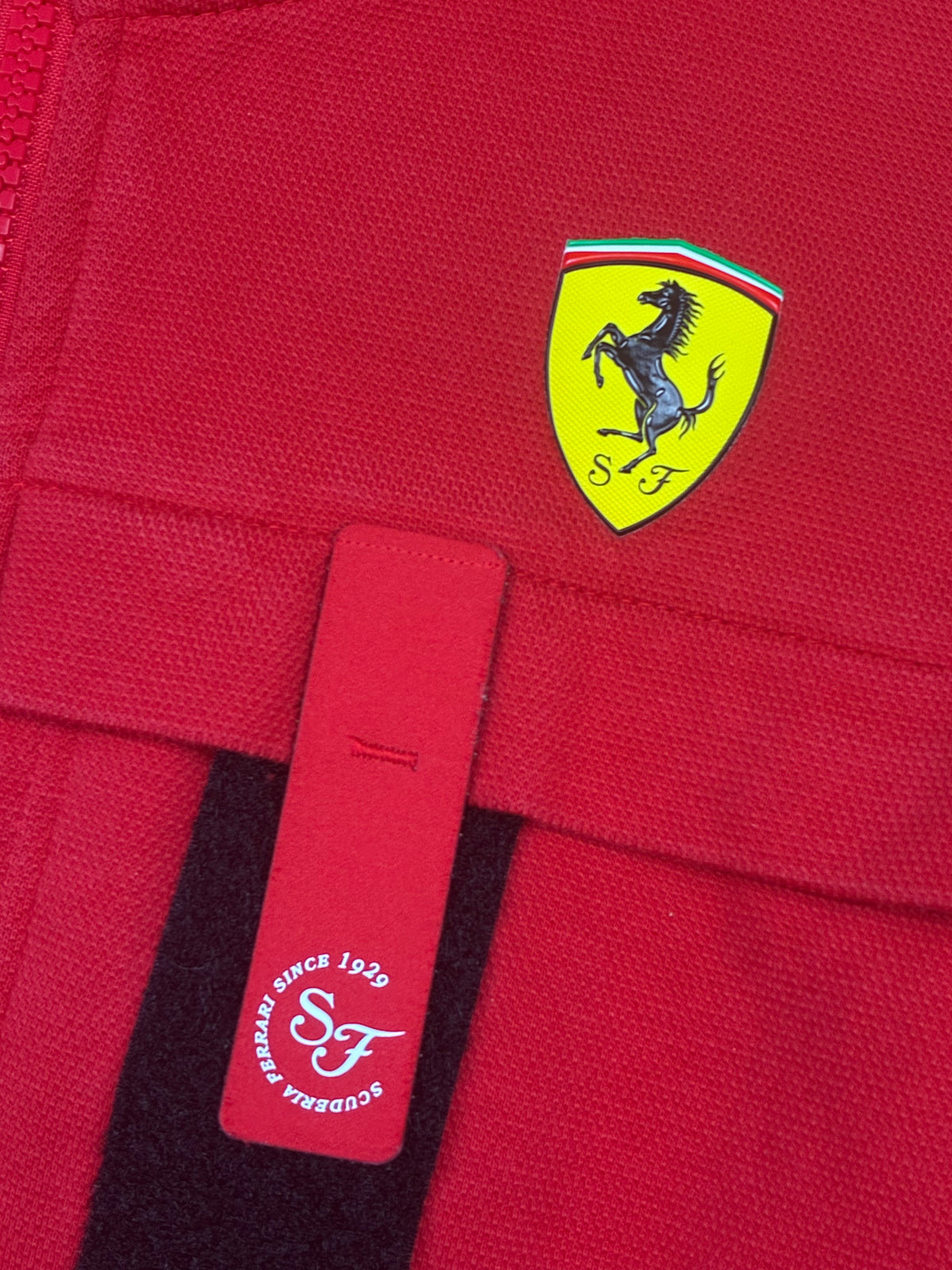 vintage Puma Ferrari sweatjacket {XS}