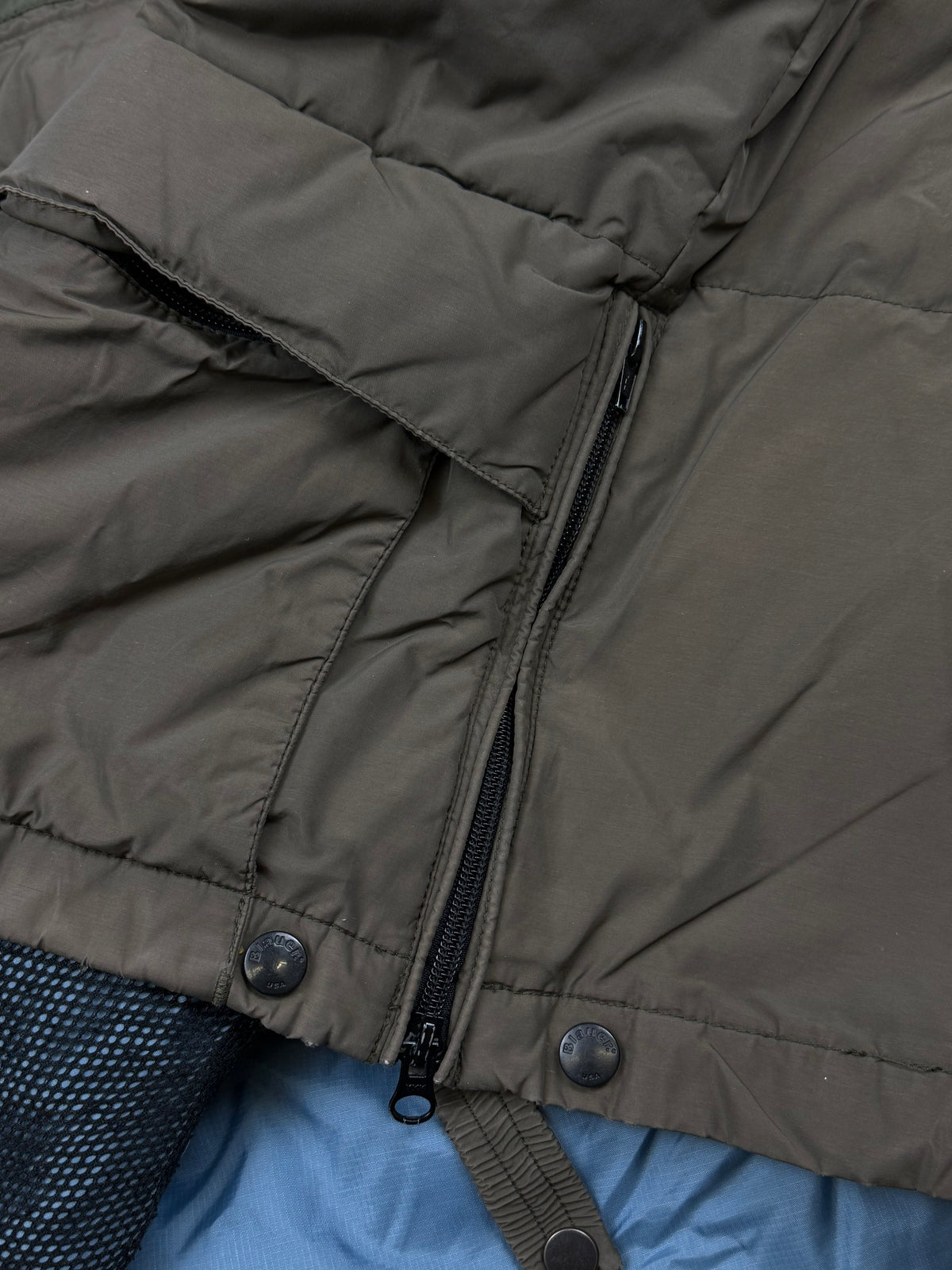 vintage Blauer winterjacket {L}