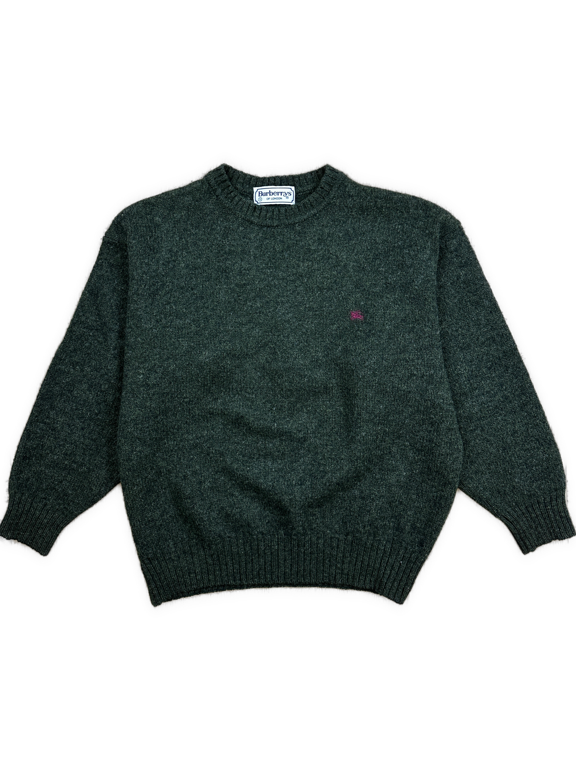 vintage Burberry knittedsweater {M}