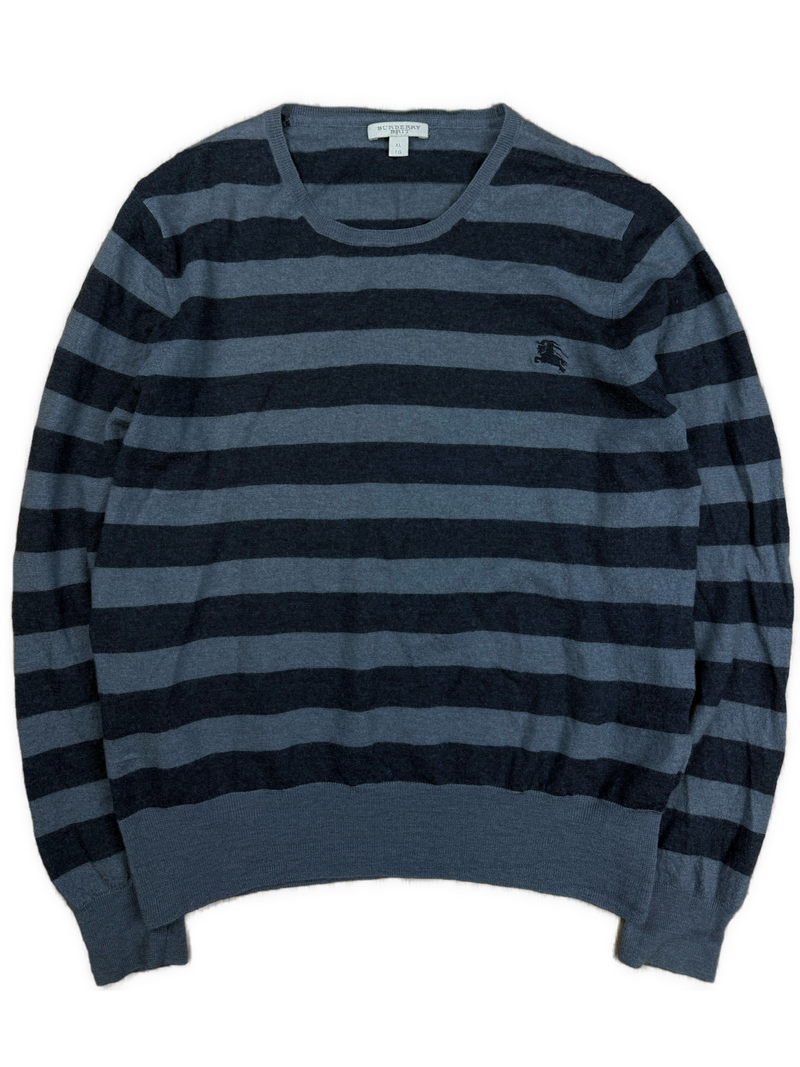 vintage Burberry knittedsweater {L}