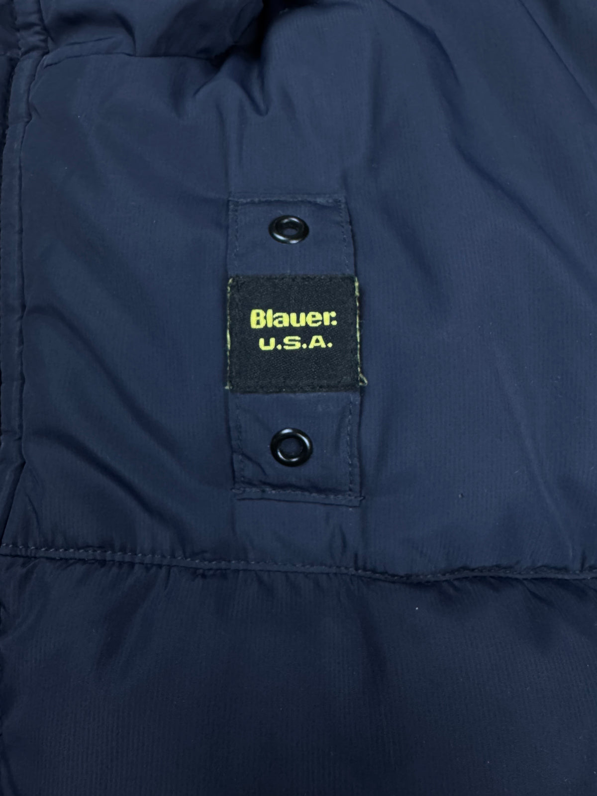 vintage navyblue Blauer winterjacket {L}