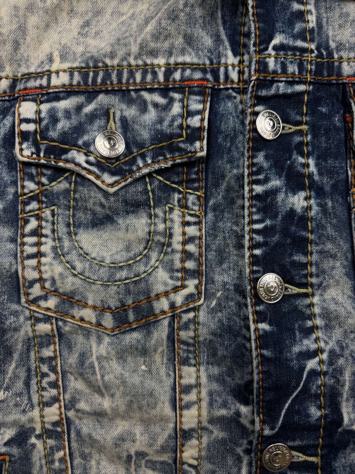 vintage True Religion jeansjacket {L}