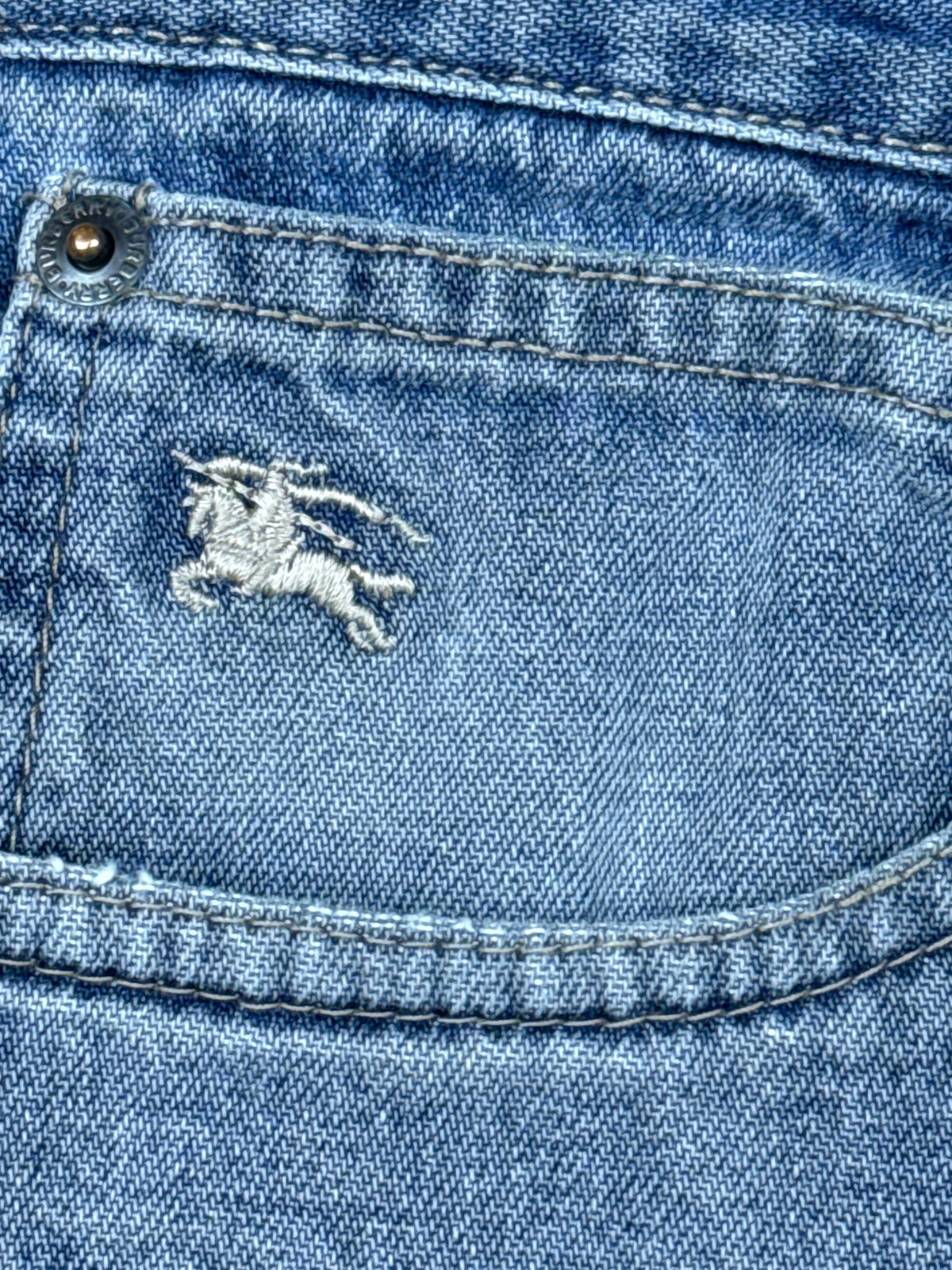 vintage Burberry jeans {S}