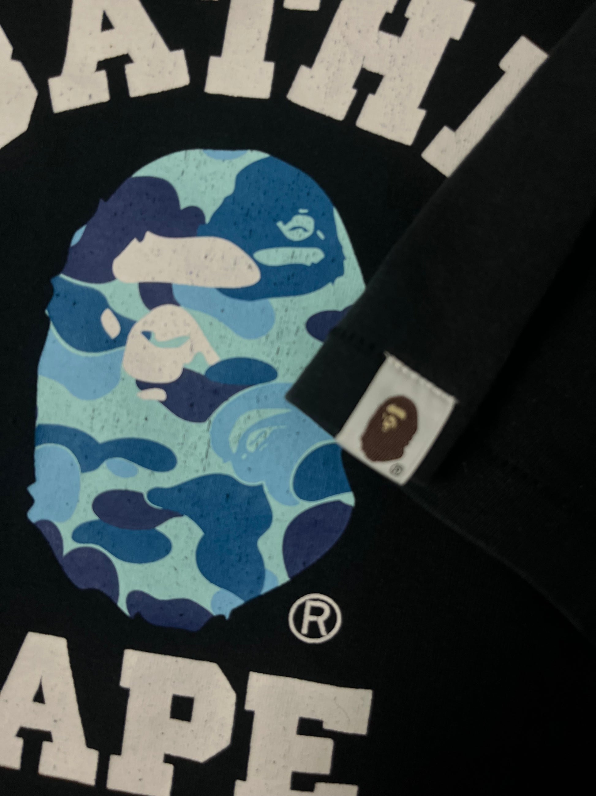 vintage BAPE a bathing ape t-shirt {L}