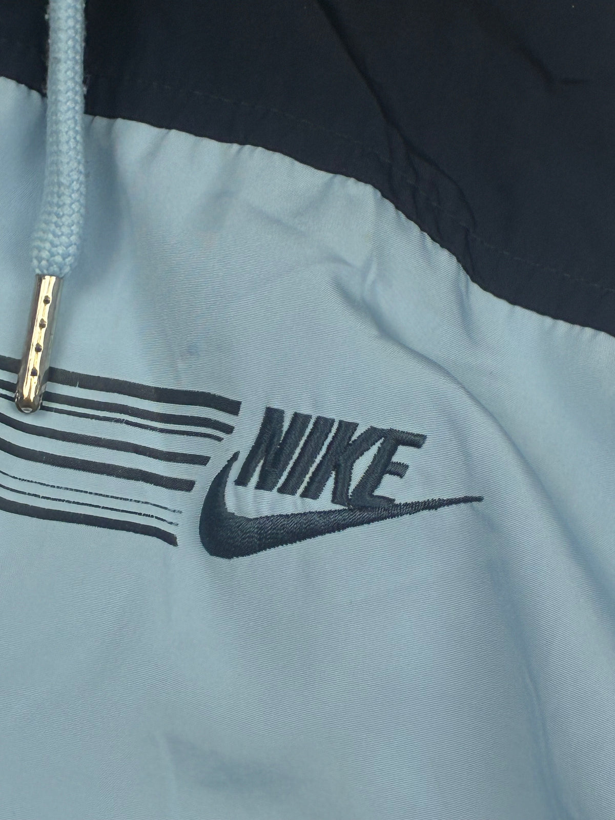vintage babyblue Nike windbreaker {L}