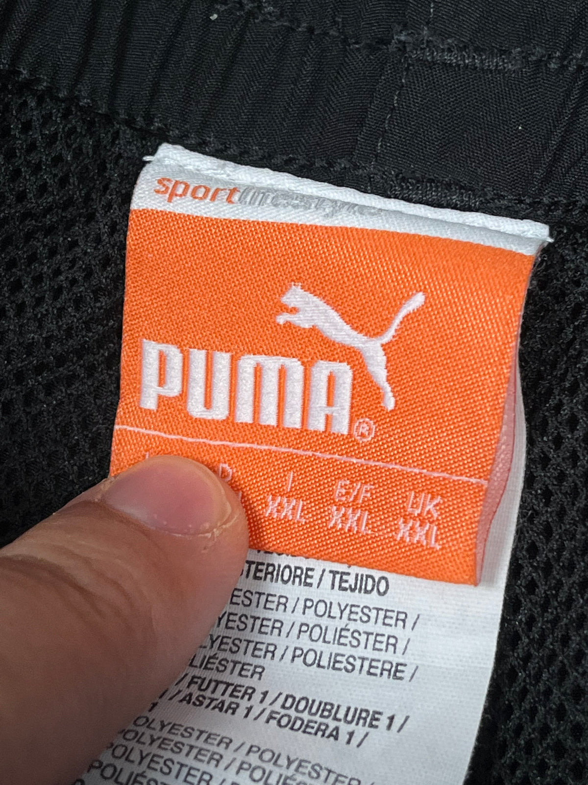 vintage Puma Borussia Dortmund trackpants {XL}