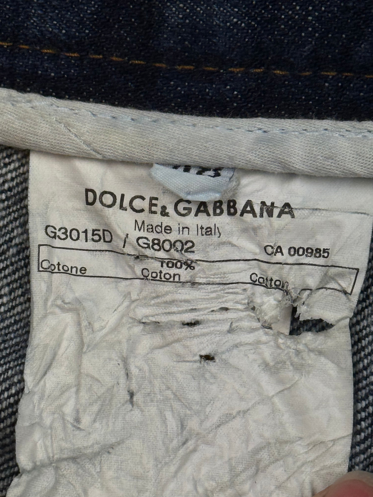 vintage Dolce & Gabbana jeans