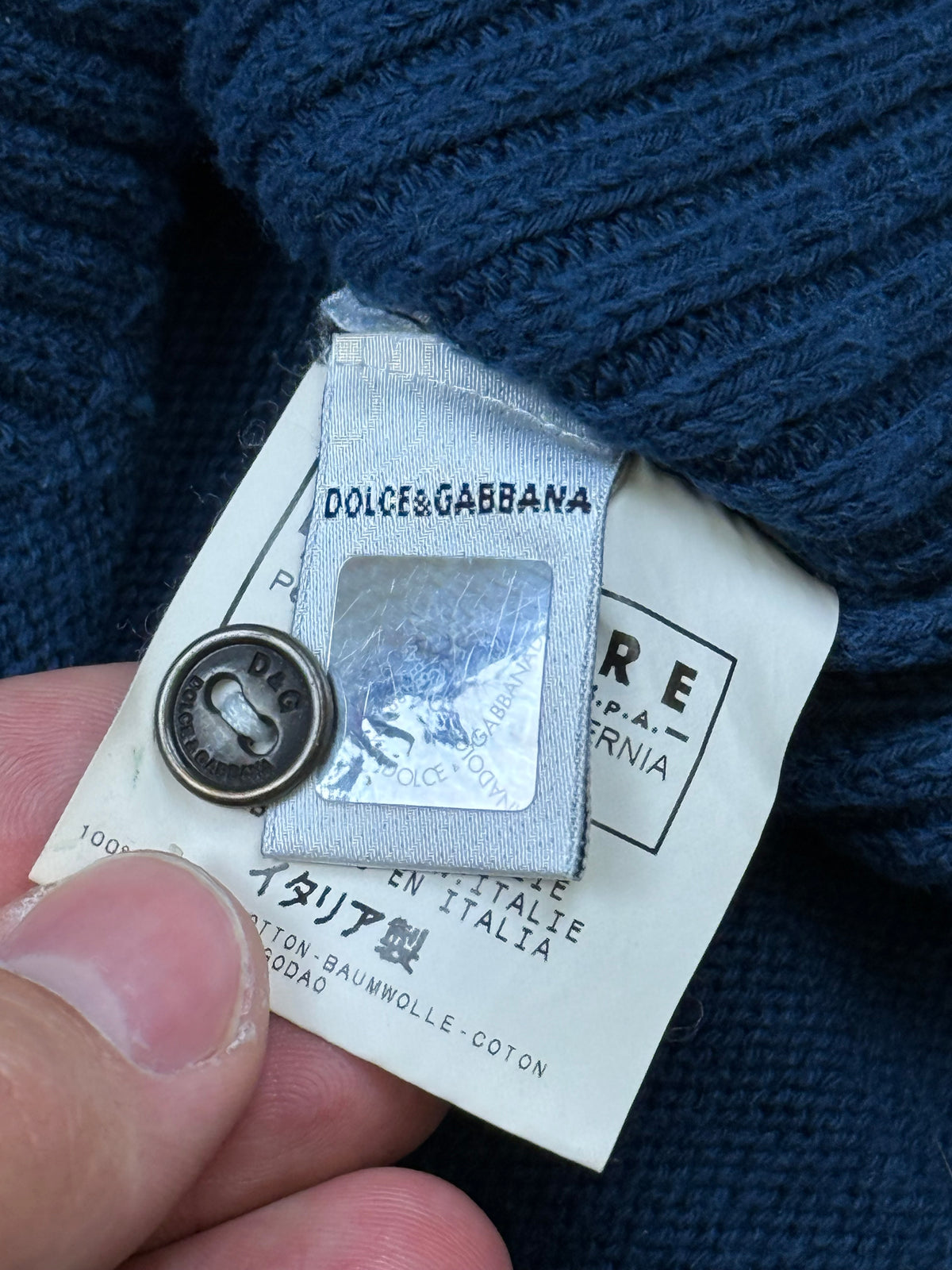 vintage Dolce & Gabbana knittedsweater {M}