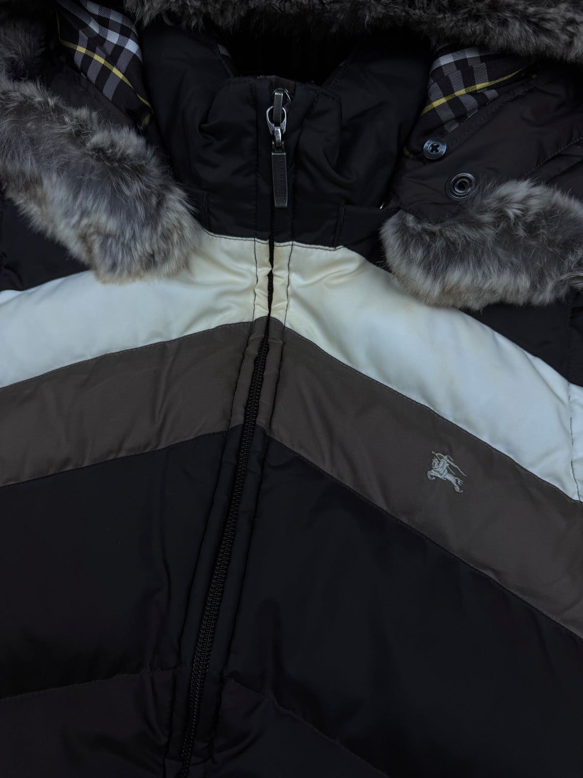 vintage Burberry Black Label vest {M}