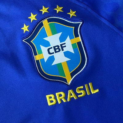 blue Nike Brasil 2022 away jersey {S}