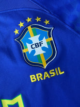 Cargar imagen en el visor de la galería, blue Nike Brasil 2022 away jersey {S}
