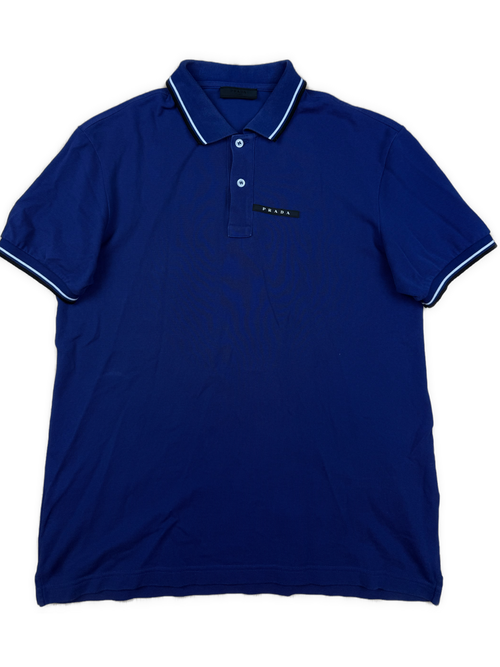navyblue Prada polo