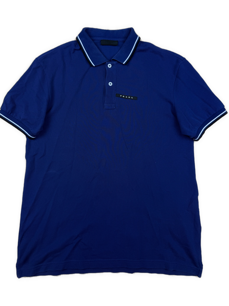 navyblue Prada polo