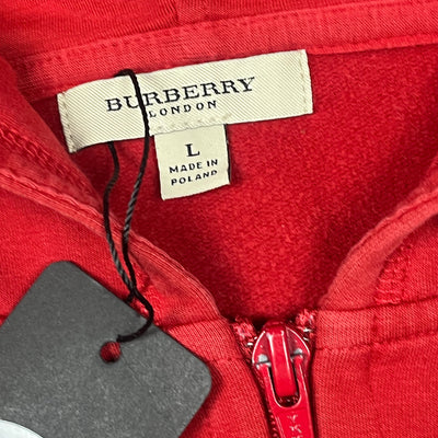 vintage Burberry sweatjacket {S}