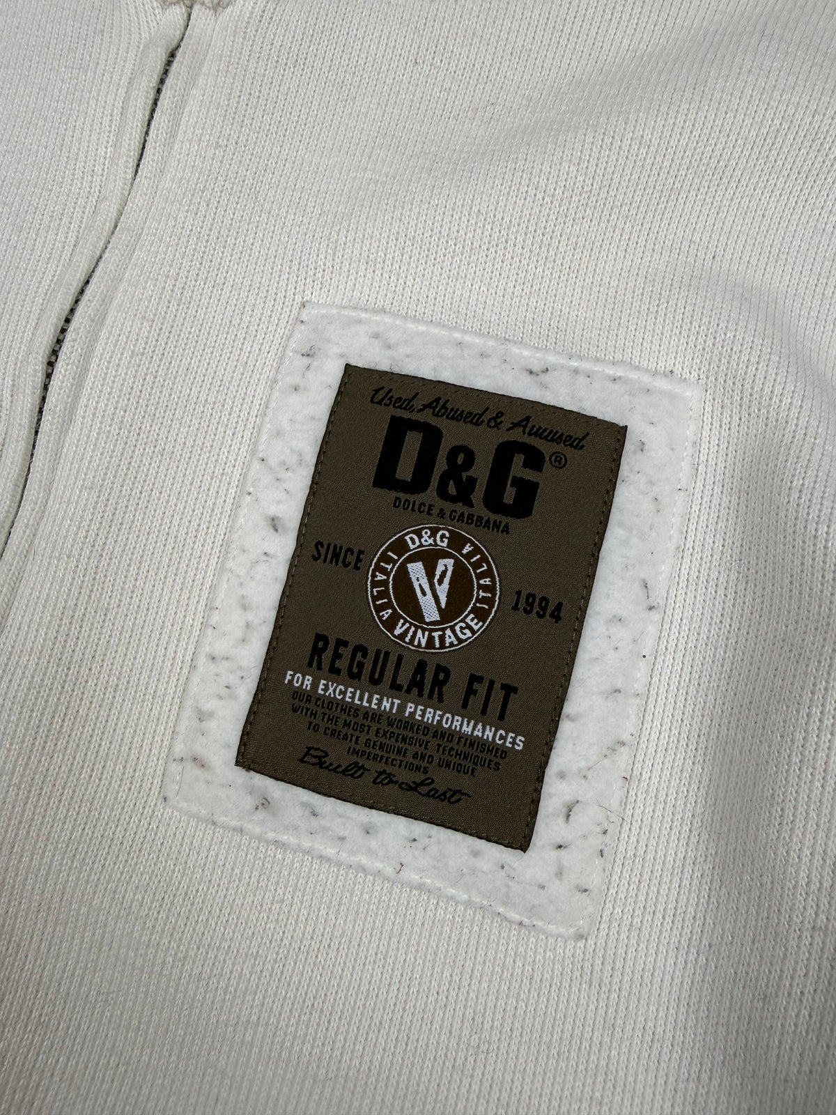 vintage Dolce & Gabbana sweatjacket {S}