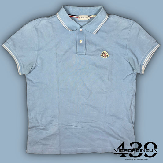 vintage babyblue Moncler polo {M}