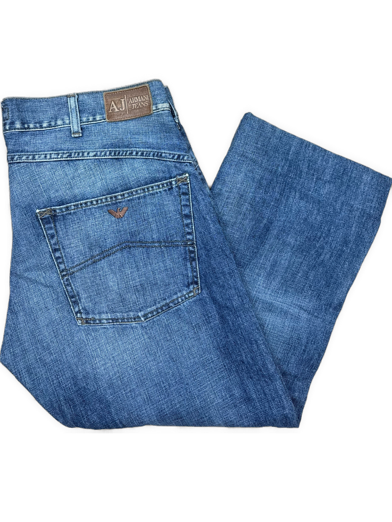vintage Armani 3/4 jeans {L}