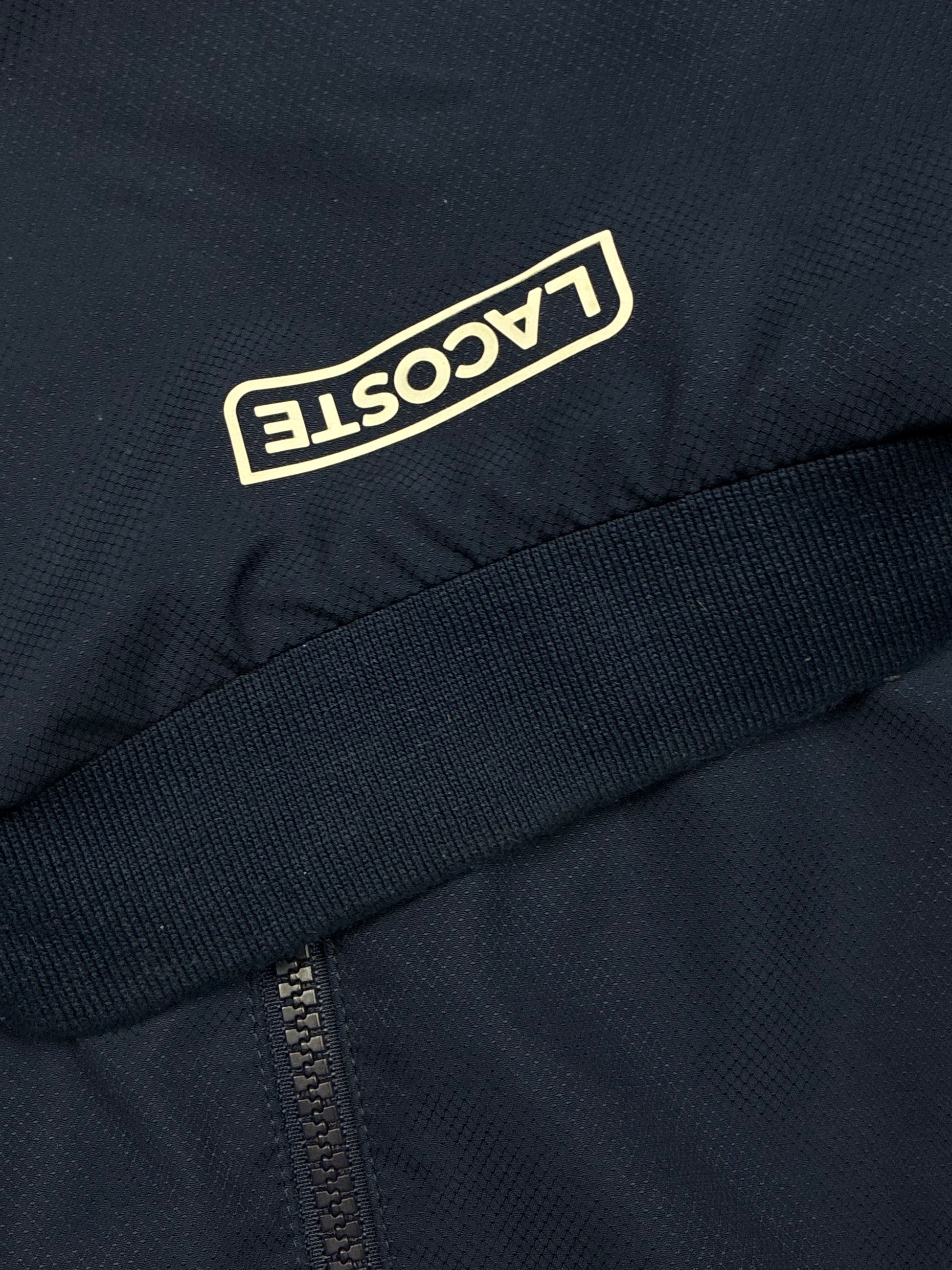 navyblue Lacoste windbreaker {S}