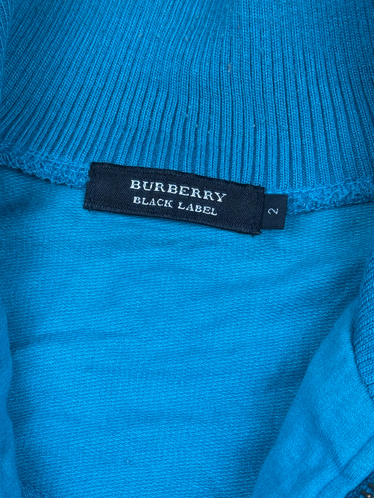 vintage Burberry Black Label sweatjacket {S}