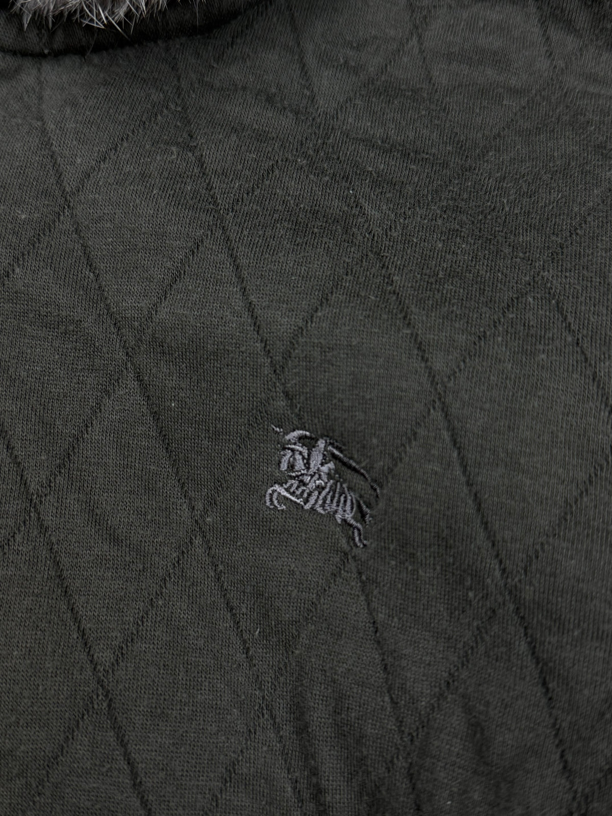 vintage Burberry Black Label sweatjacket {M}
