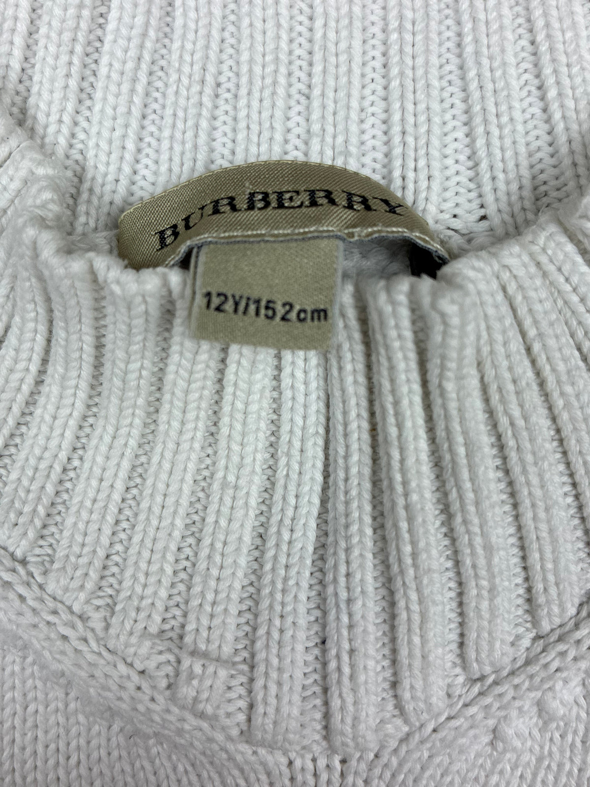 vintage Burberry knittedsweater {XS}