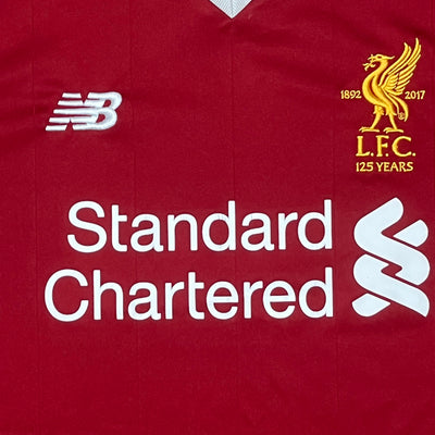 red New Balance Fc Liverpool 2017-2018 home jersey {M}