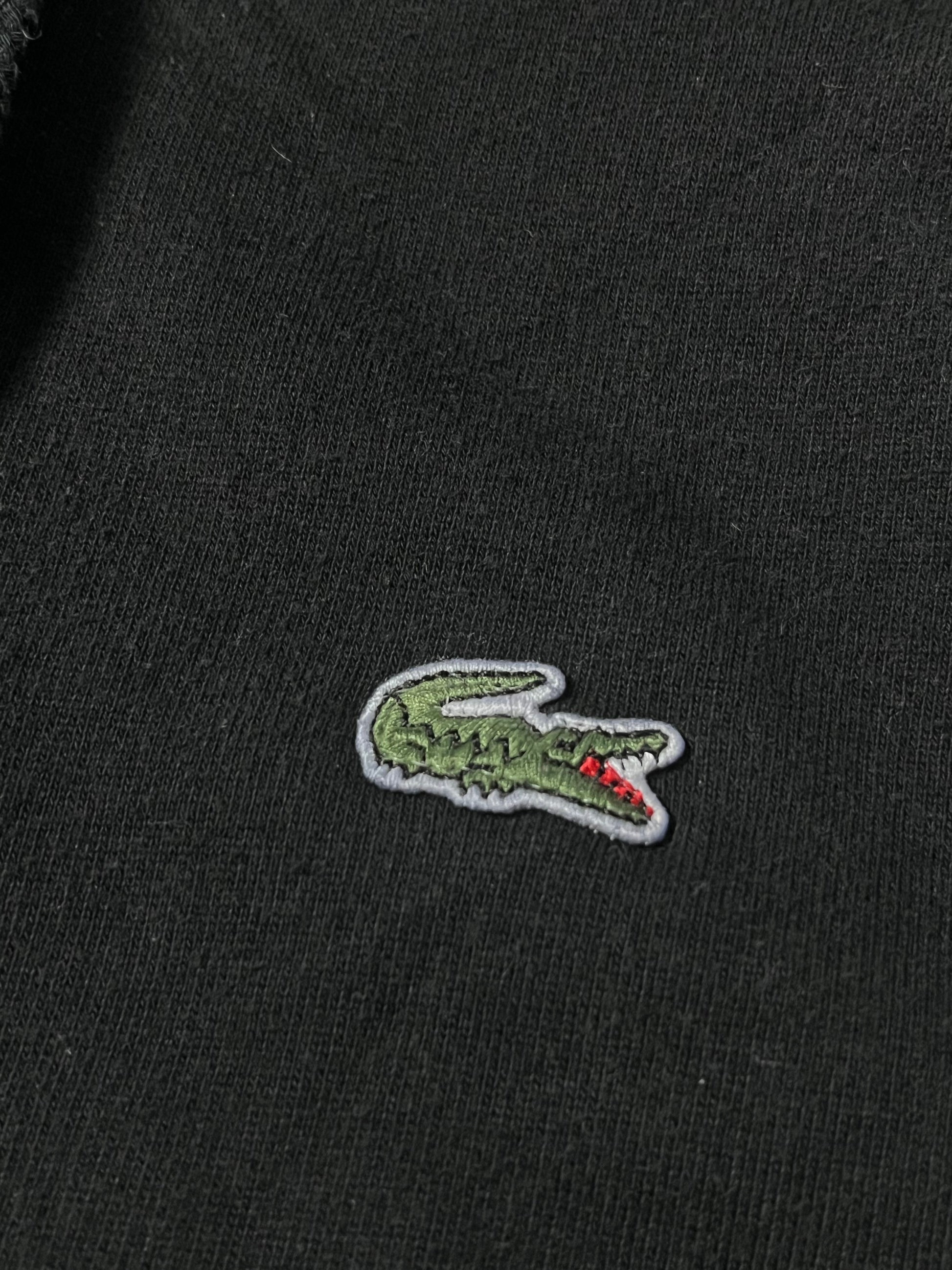 vintage black Lacoste sweatjacket {M}