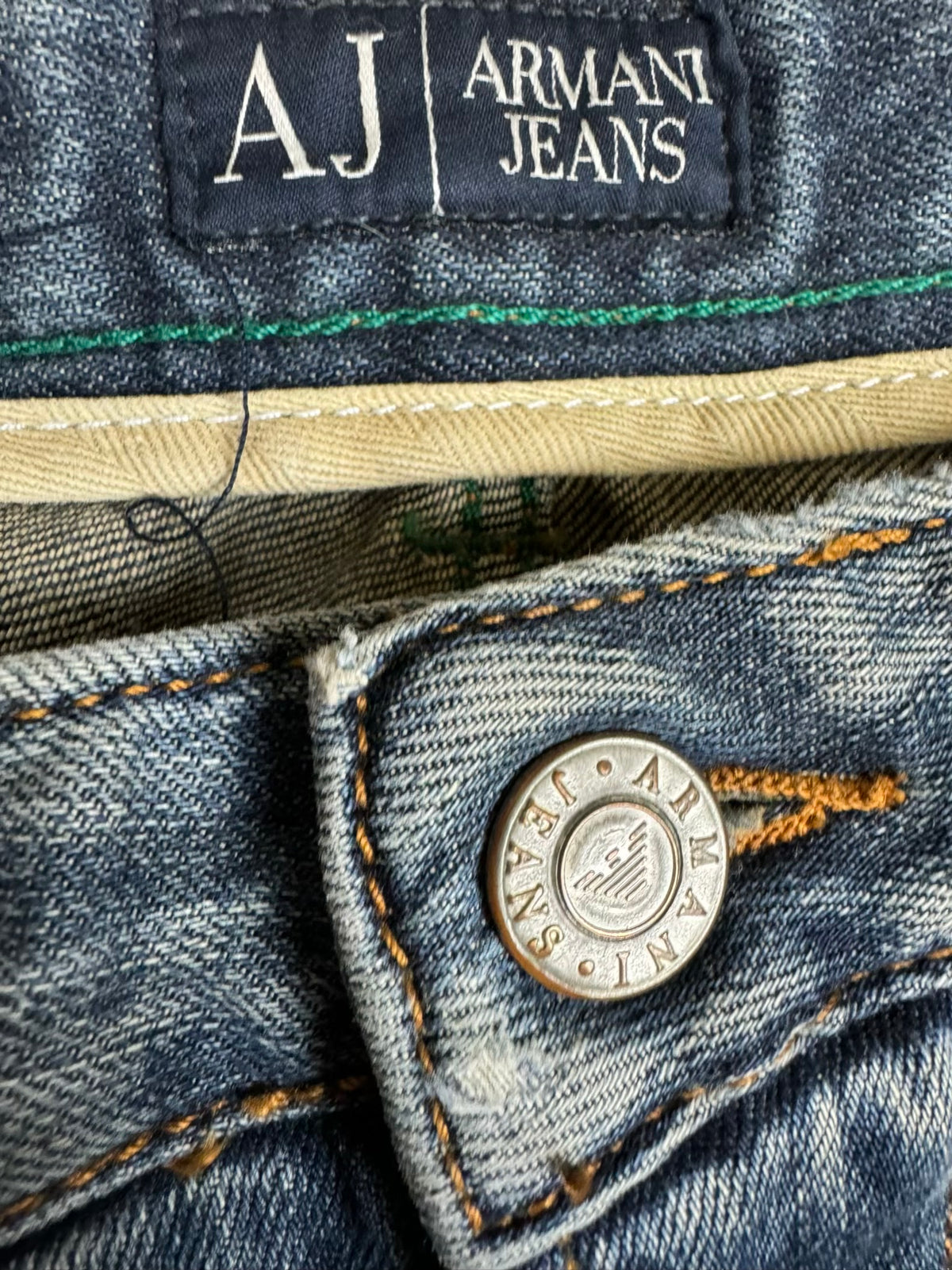 vintage Armani jeans {M}