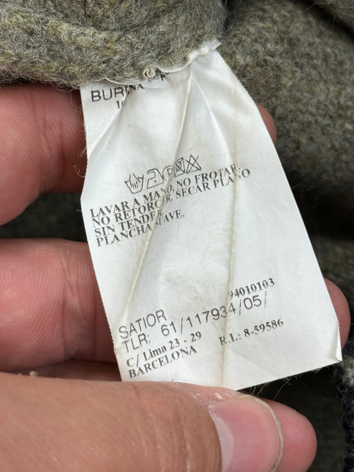 vintage Burberry knittedsweater