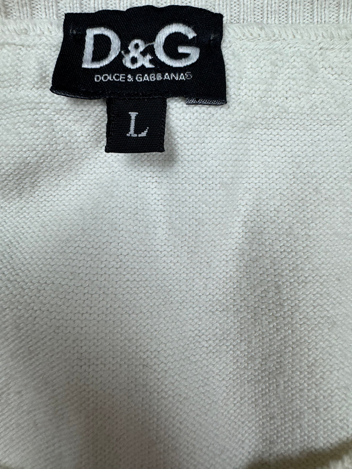vintage Dolce & Gabbana knittedsweater {M}