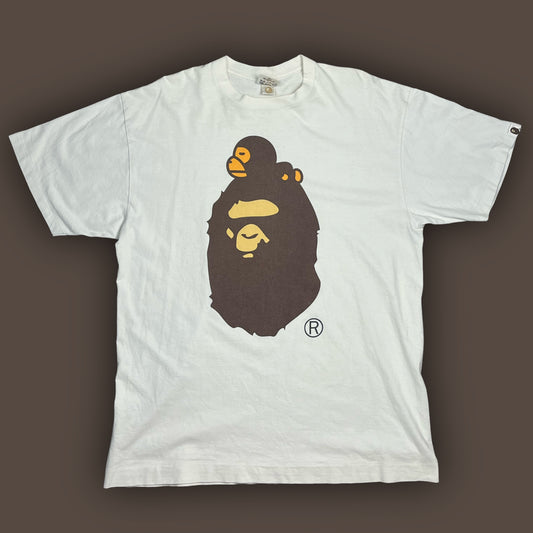 vintage BAPE a bathing ape t-shirt  {XL}