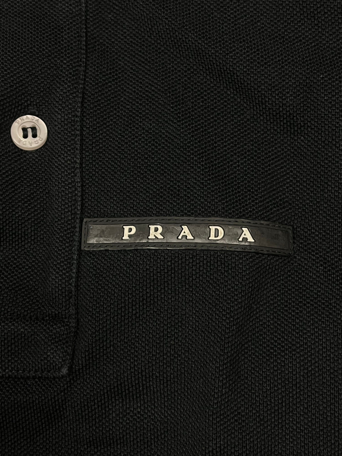 black Prada polo {S}