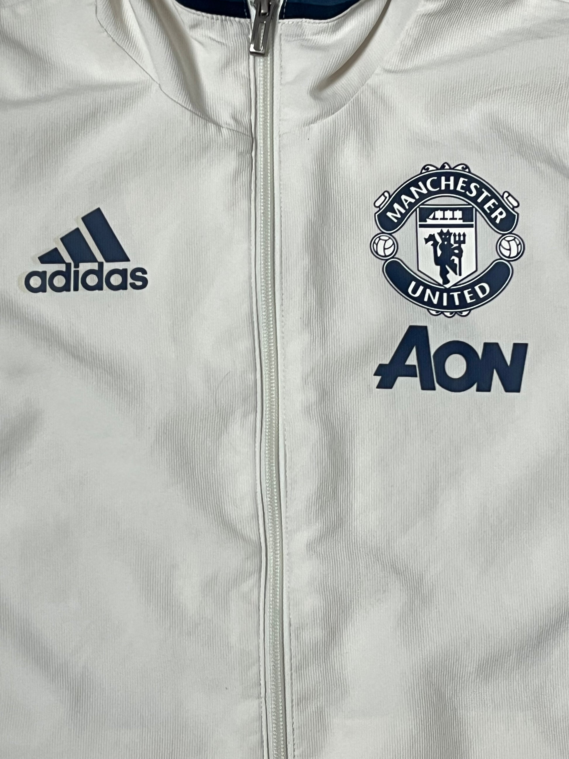 vintage Adidas Manchester United windbreaker {XS}