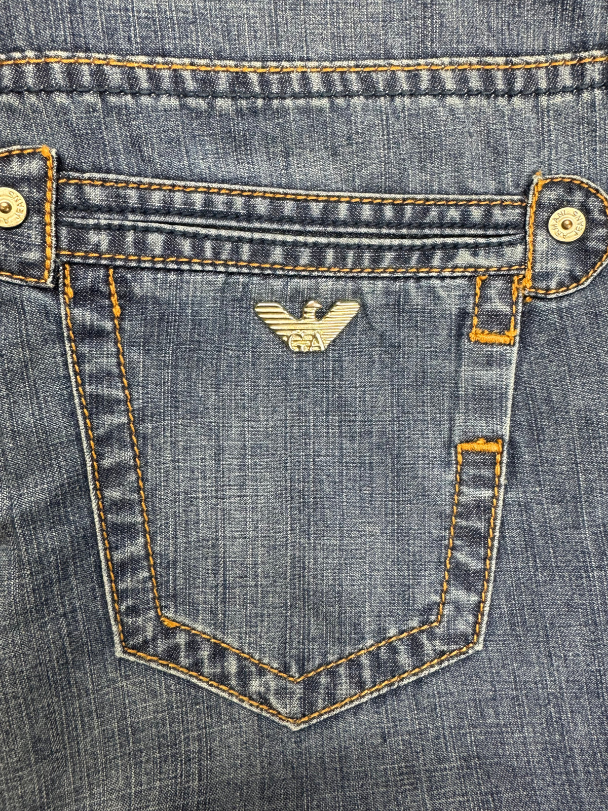 vintage Armani jeans {L}