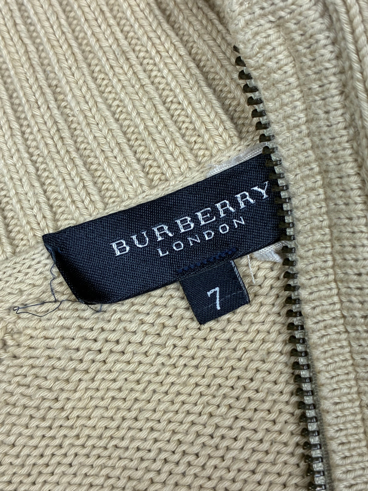 vintage Burberry sweatjacket {XL}