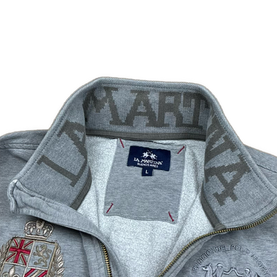 vintage La Martina sweatjacket {L}