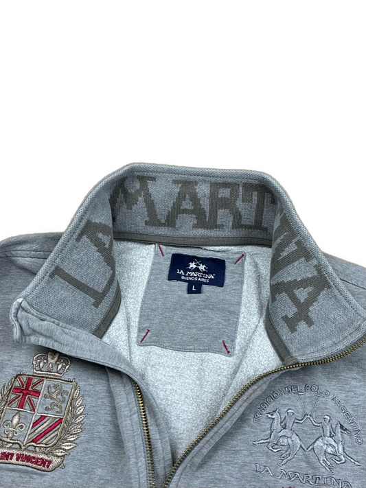 vintage La Martina sweatjacket {L}