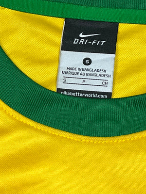 vintage Nike Brasil 2014 trainingsjersey {M}