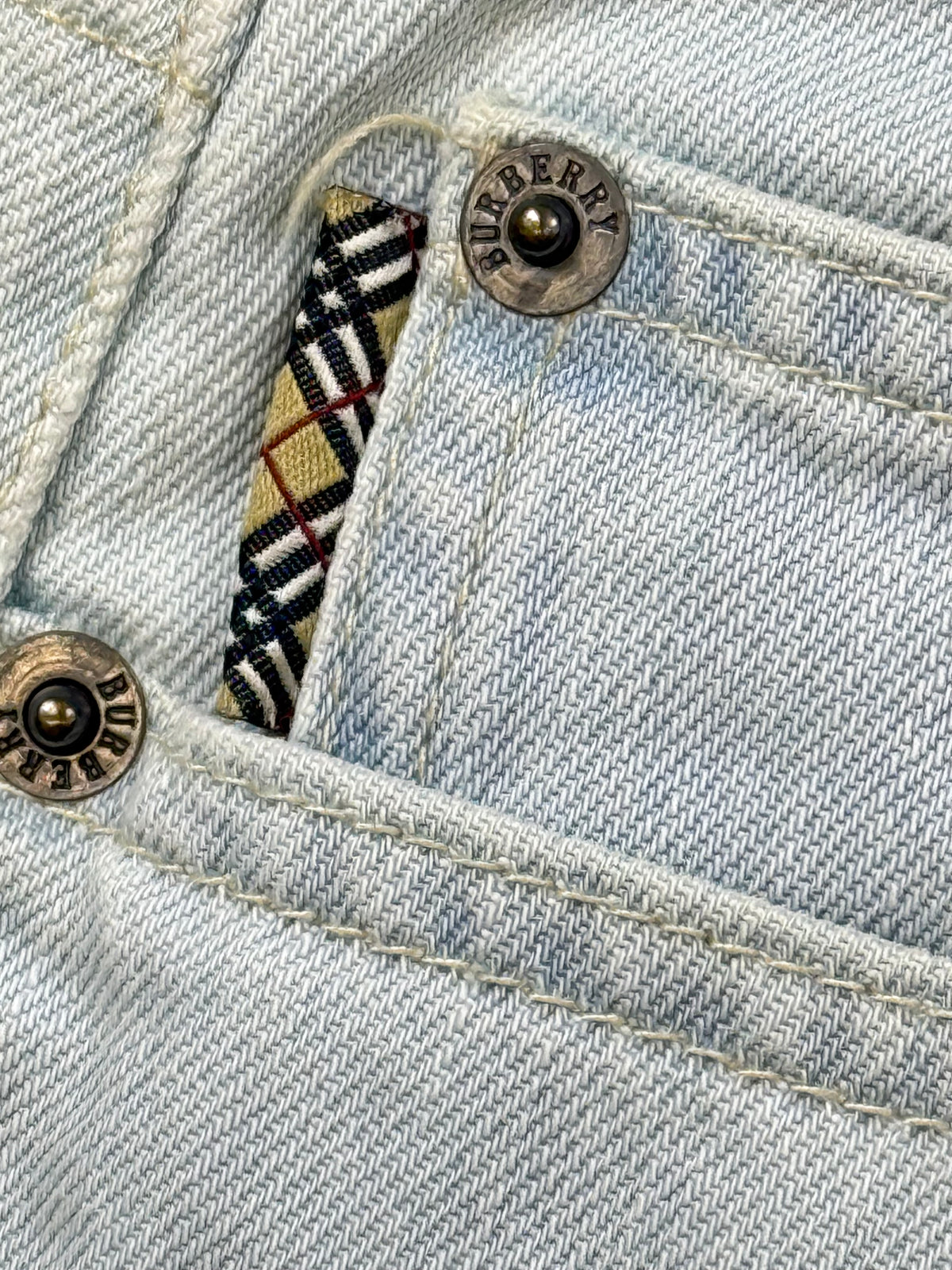 vintage Burberry jeans