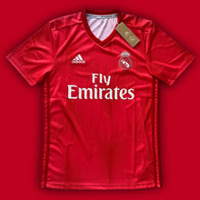 Charger l&#39;image dans la galerie, red Adidas Real Madrid 2018-2019 3rd jersey DSWT {XL}
