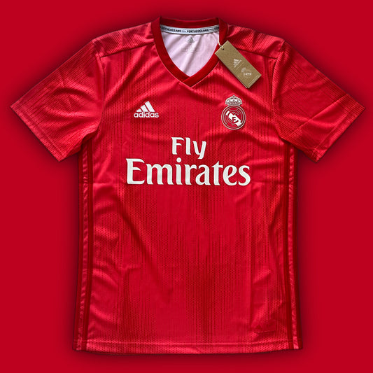 red Adidas Real Madrid 2018-2019 3rd jersey DSWT {S,XL}