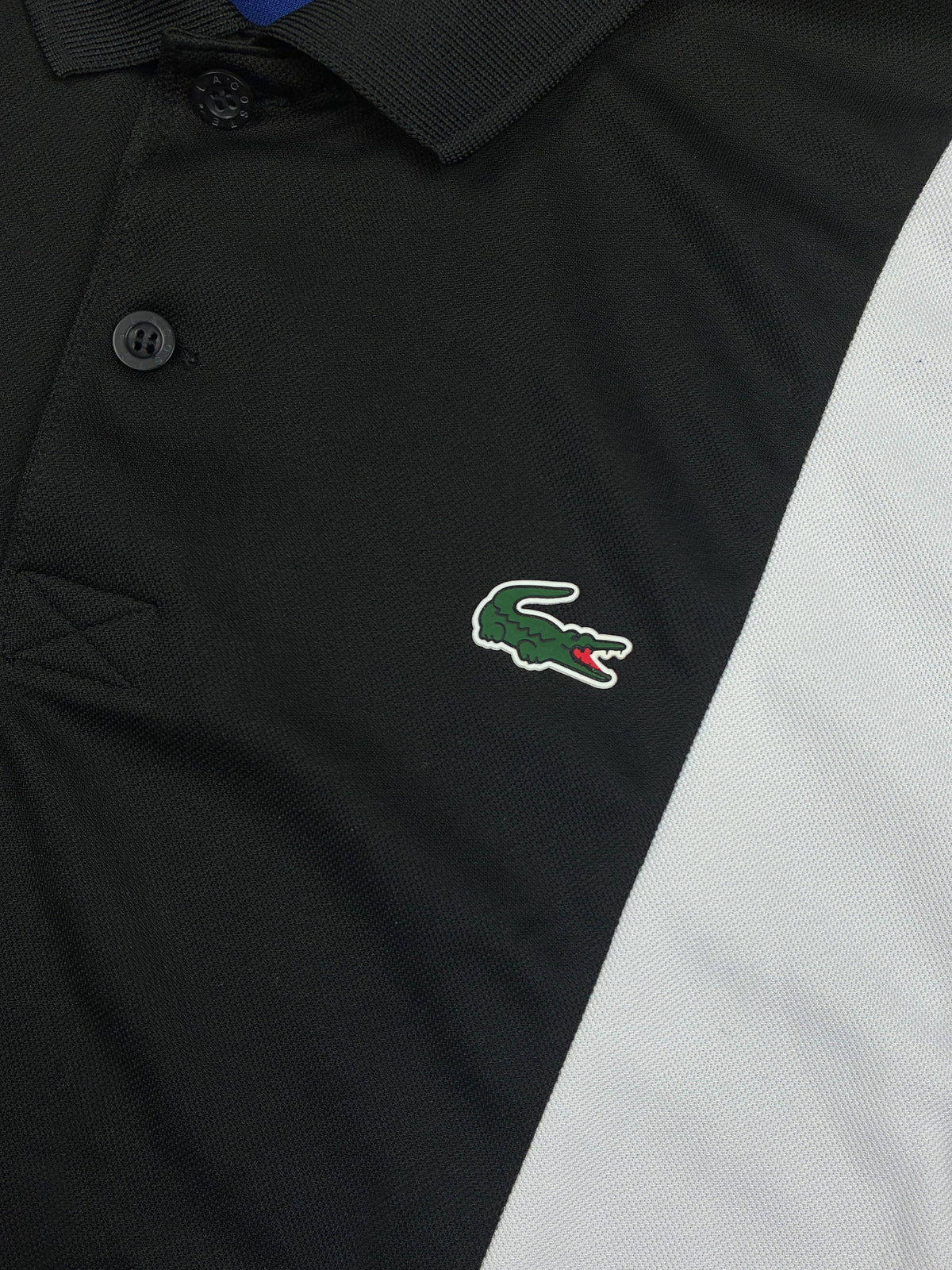black Lacoste polo {S}