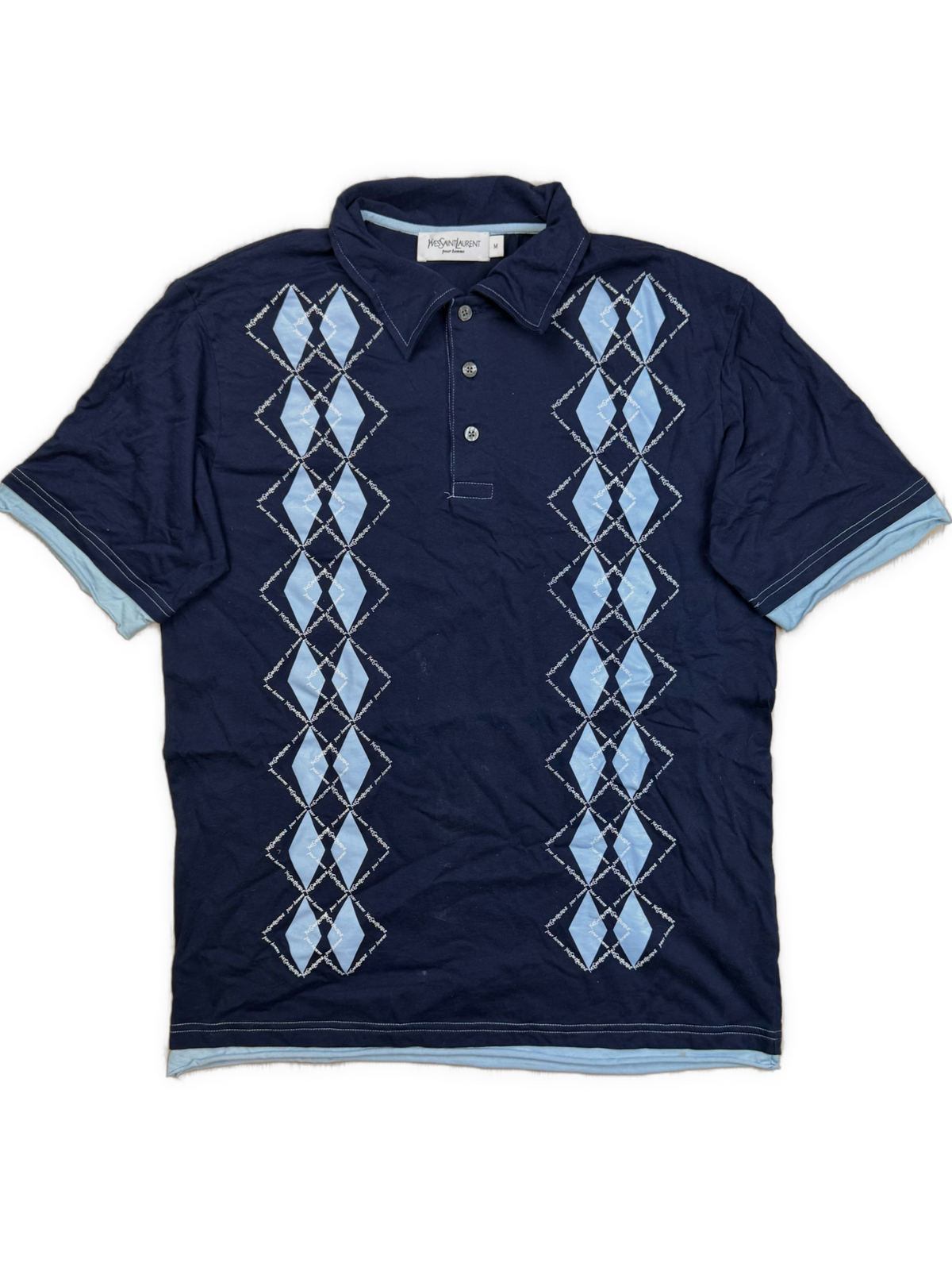 vintage YSL Yves Saint Laurent polo {M}