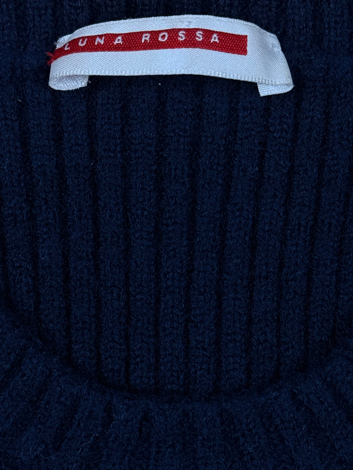 vintage Prada Luna Rossa knittedsweater {XS}